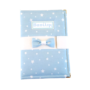 Θήκη παιδικού βιβλιαρίου Stars Light Blue