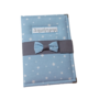 Θήκη βιβλιαρίου Stars Blue & Gray