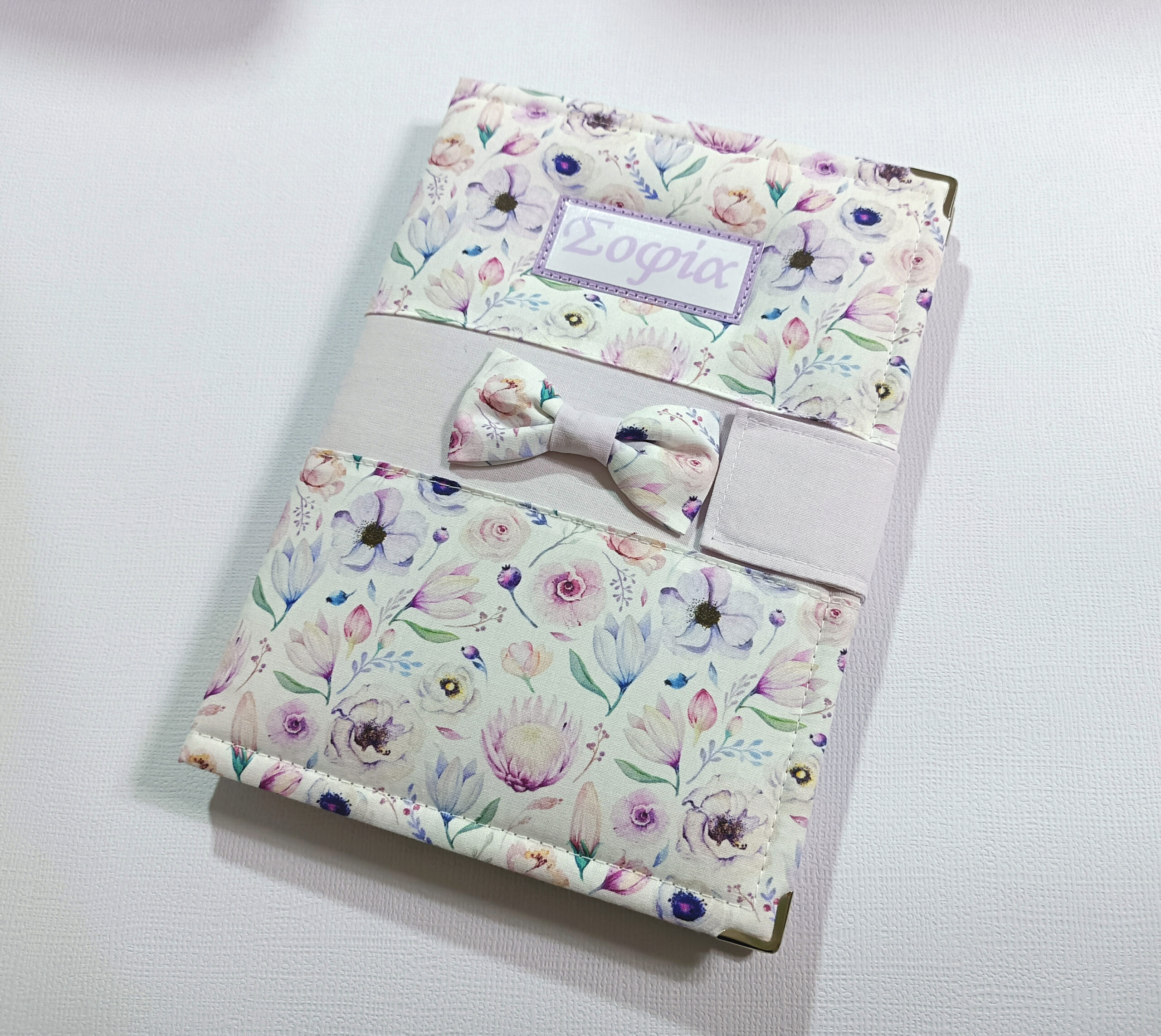 Θήκη παιδικού βιβλιαρίου υγείας “Floral little bliss “ 3.0 - Image 2