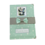 Θήκη για βιβλιάριο υγείας παιδιού "Panda mint"