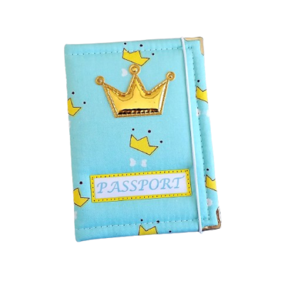 Θήκη διαβατηρίου για παιδιά με κορώνα